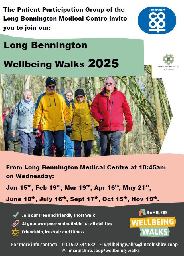 wellbeing walks 2025